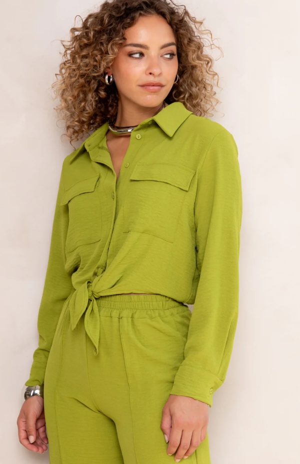 Bluma blouse groen Freebird