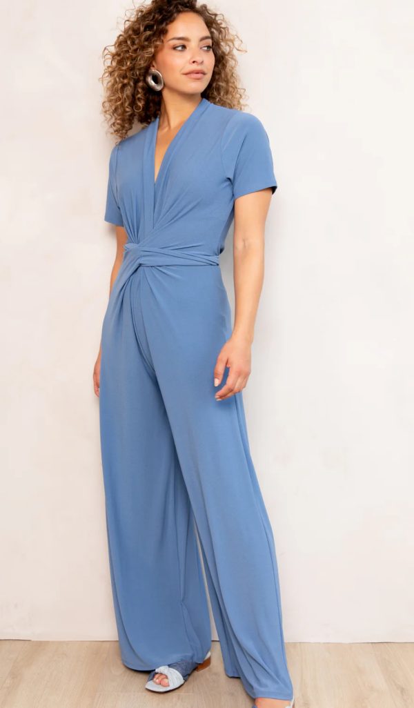 Jumpsuit Freebird Vasili blauw