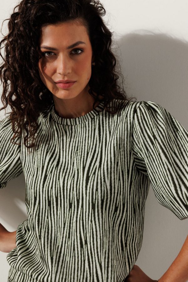 Jumper Zebra green