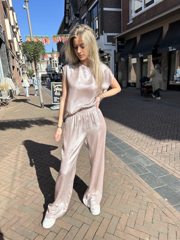 Broek Freebird oud rose