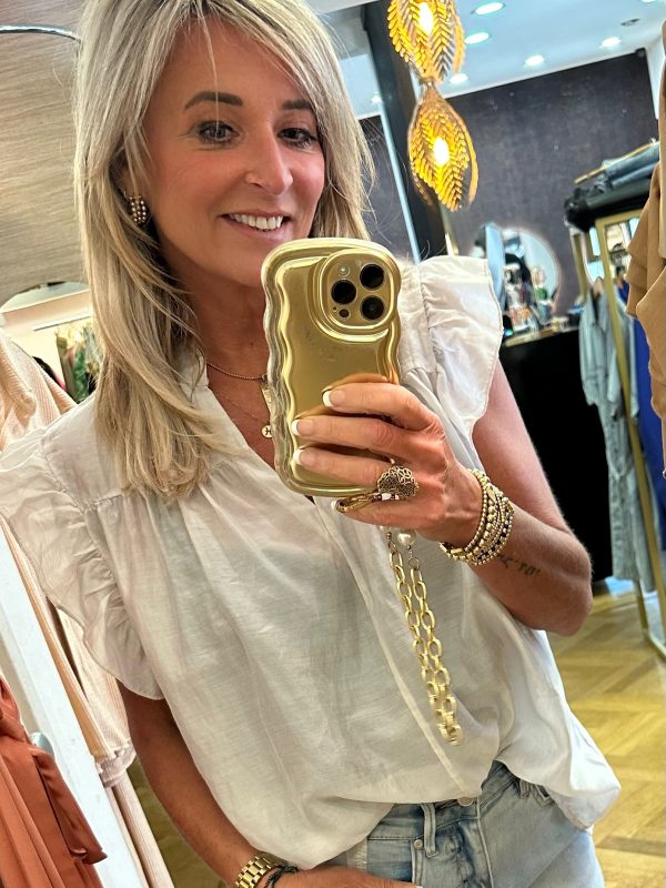 Zomers blousje off white