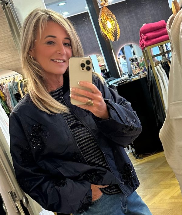 Bomber jacket paillet Tramontana