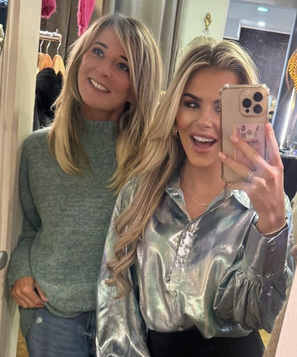 Shiny Color blouse Esqualo